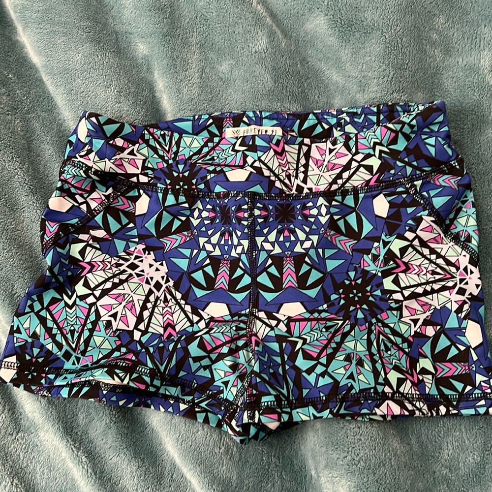 F21 Workout Booty Shorts